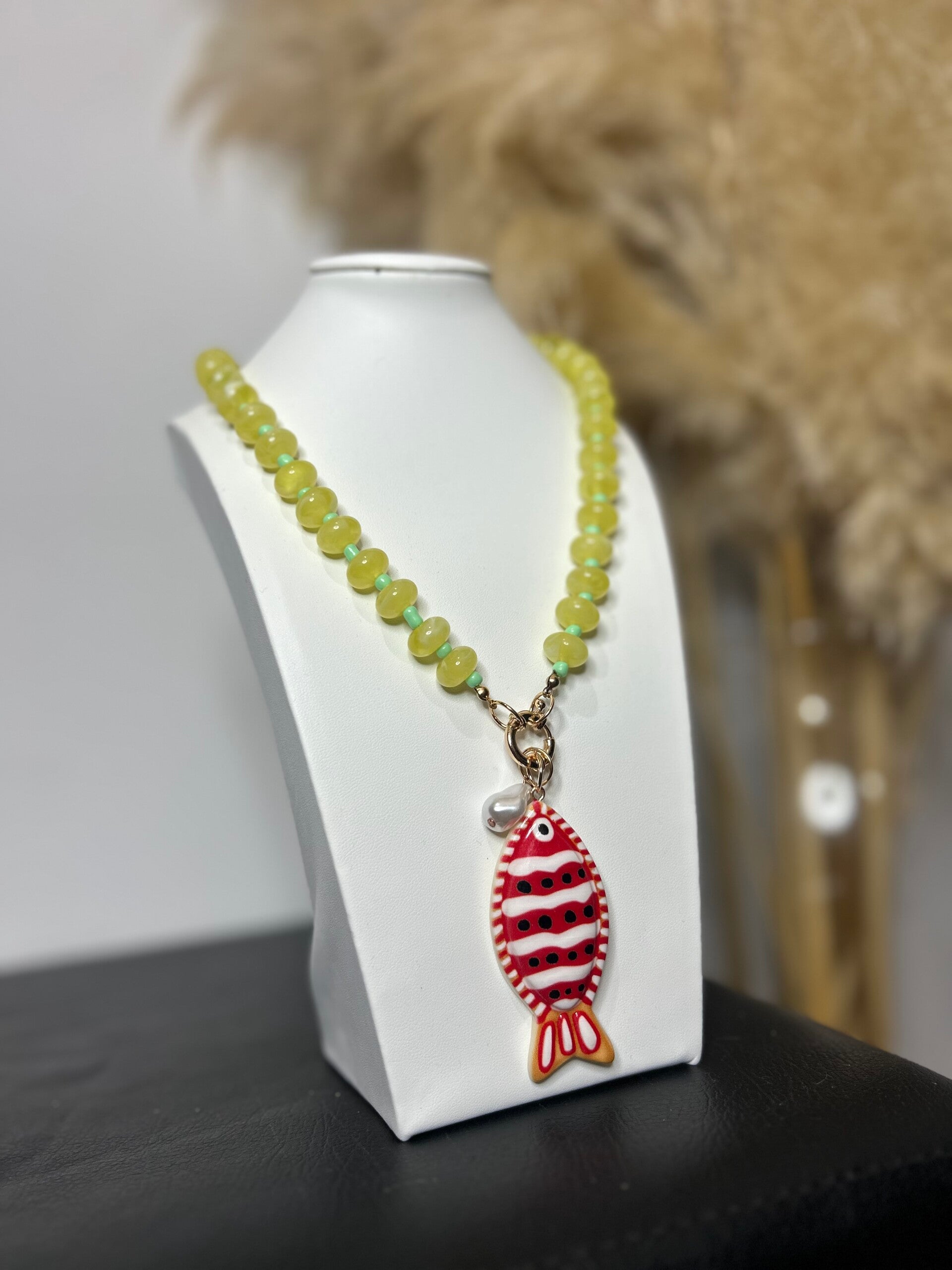 COLLAR PEZ VERDE