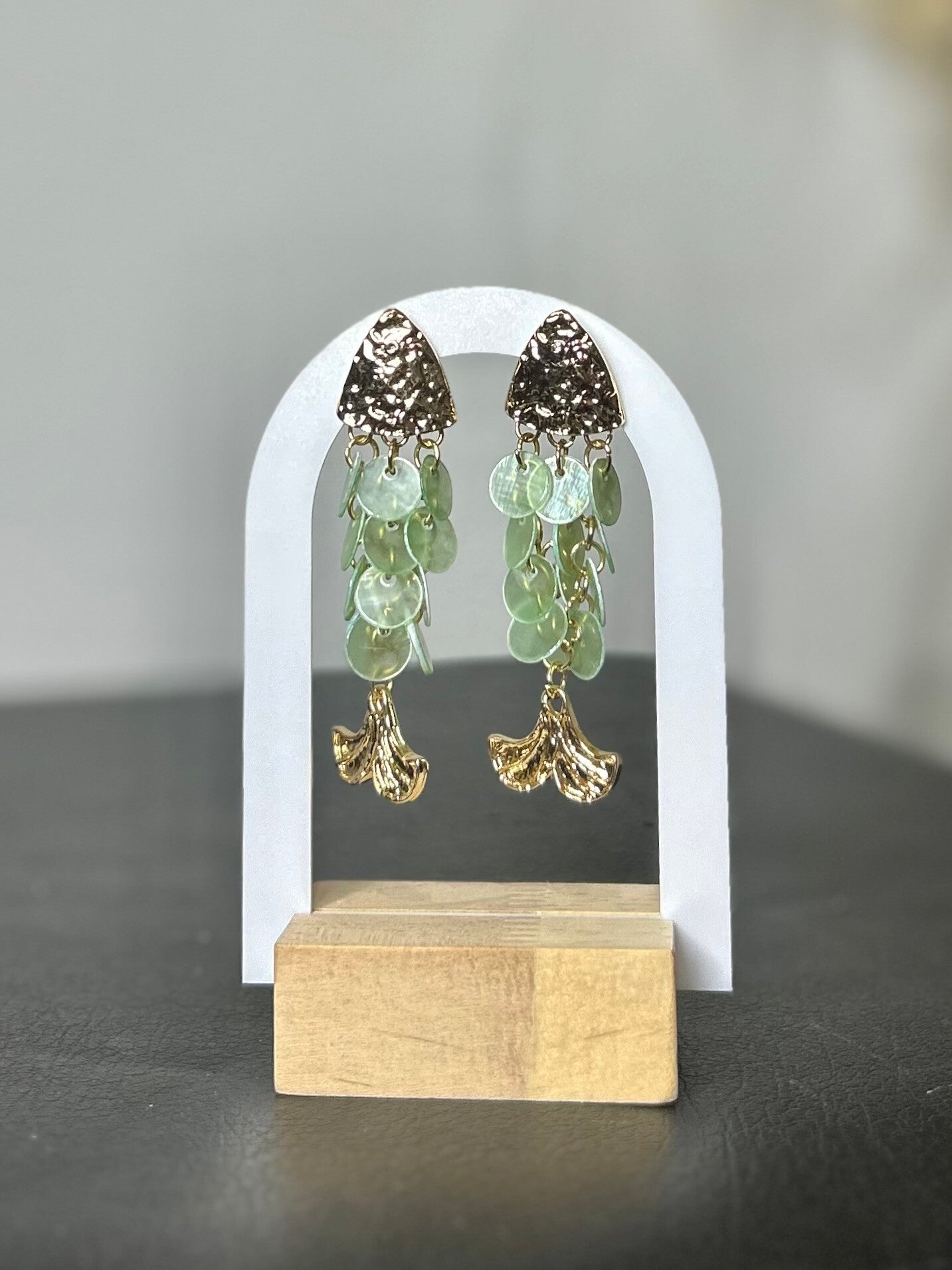 PENDIENTES PEZ ESCAMAS