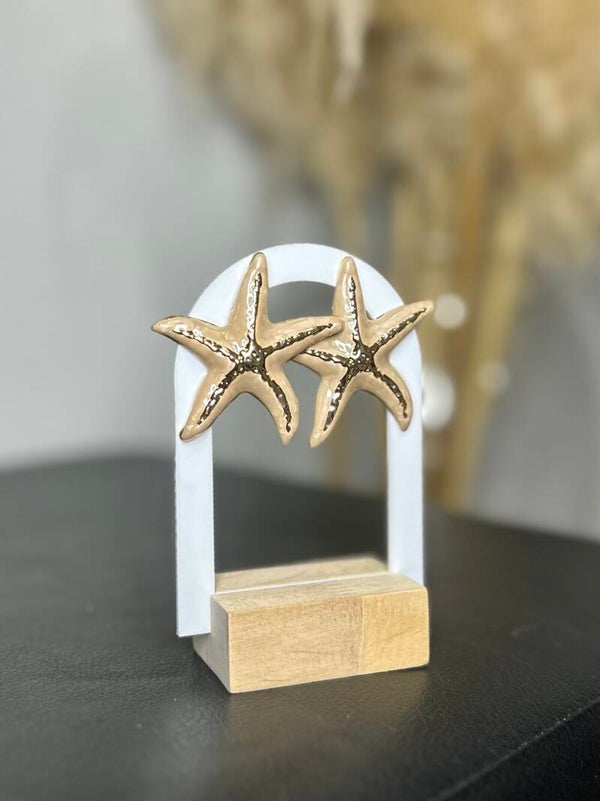 PENDIENTES ESTRELLA DE MAR