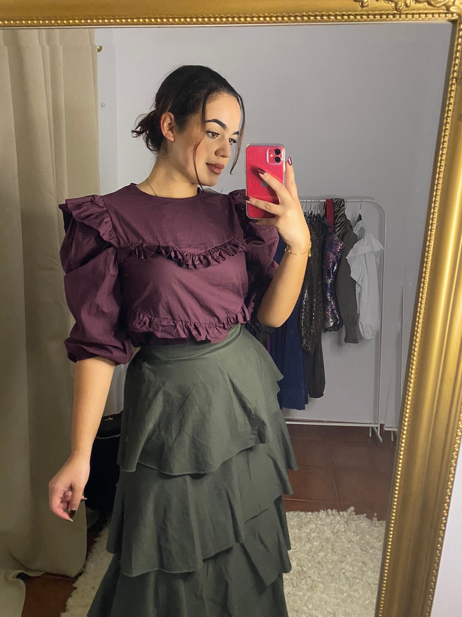 CAMISA MINI VOLANTES