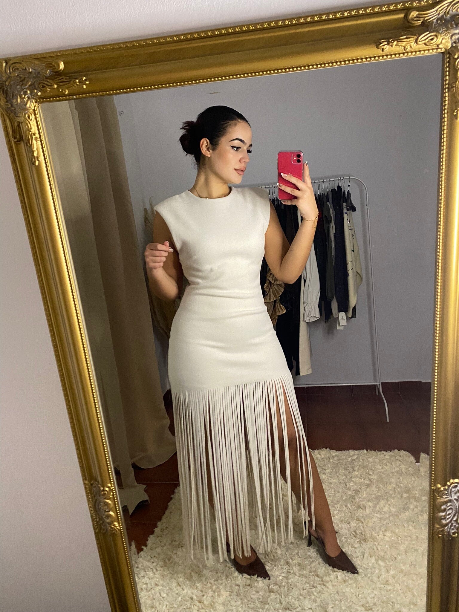 VESTIDO FLECOS