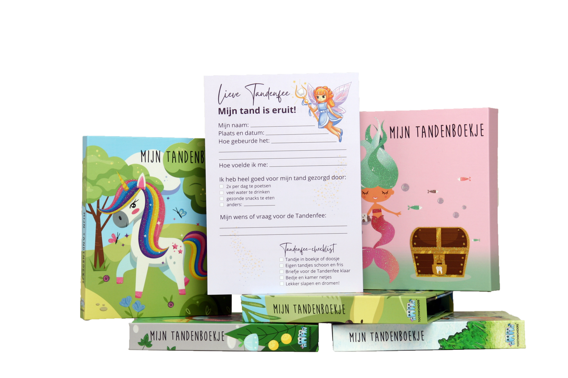 Notitieblok Tandenfee briefjes