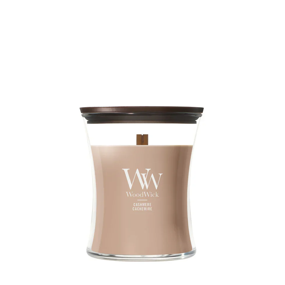 WoodWick - Cashmere - Medium Geurkaars