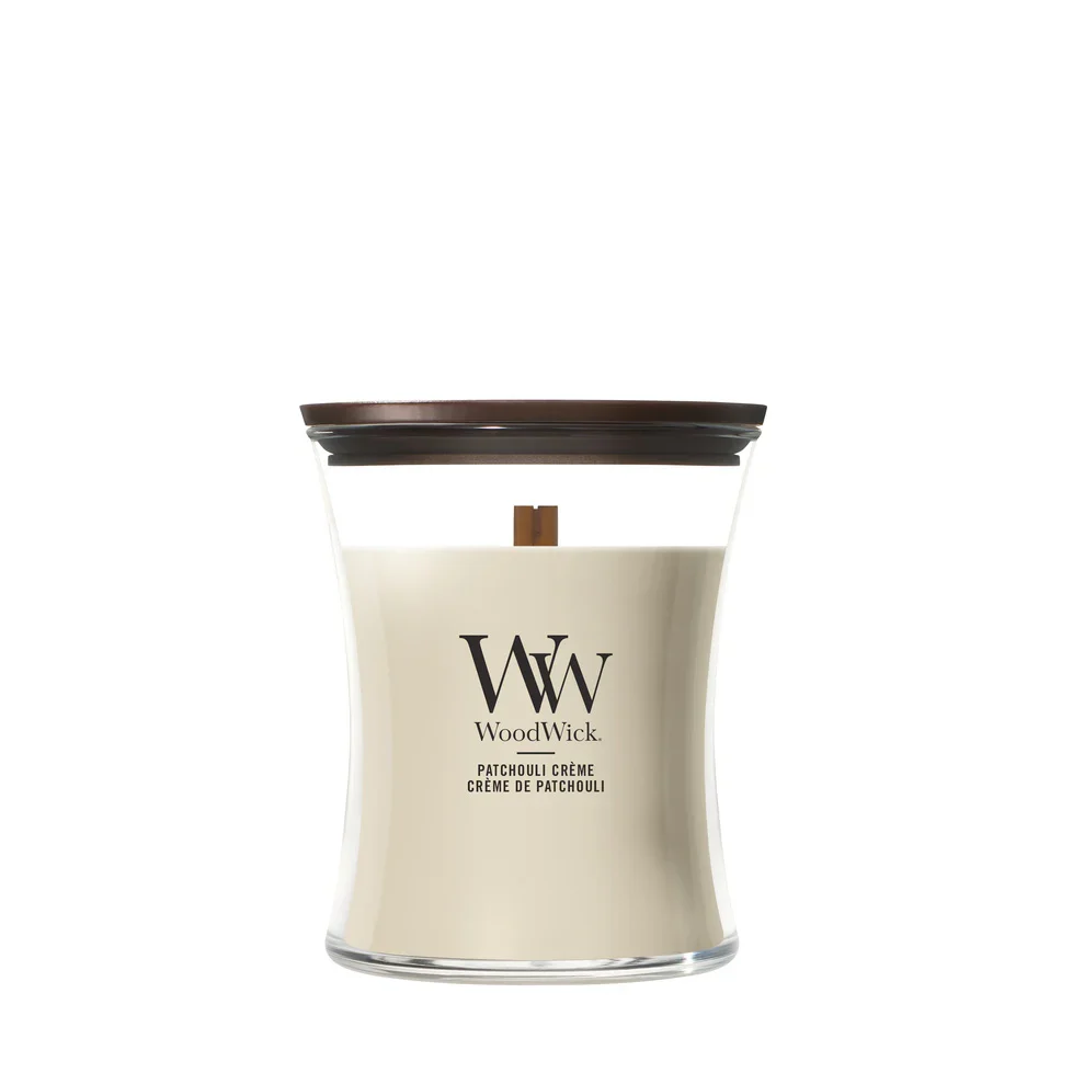 WoodWick - Patchouli Creme - Medium Geurkaars