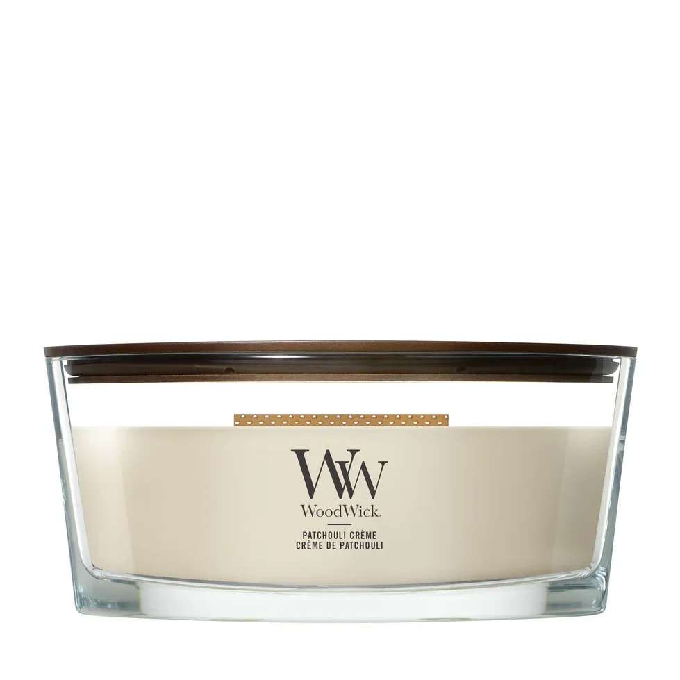 WoodWick - Patchouli Creme - Ellipse Geurkaars