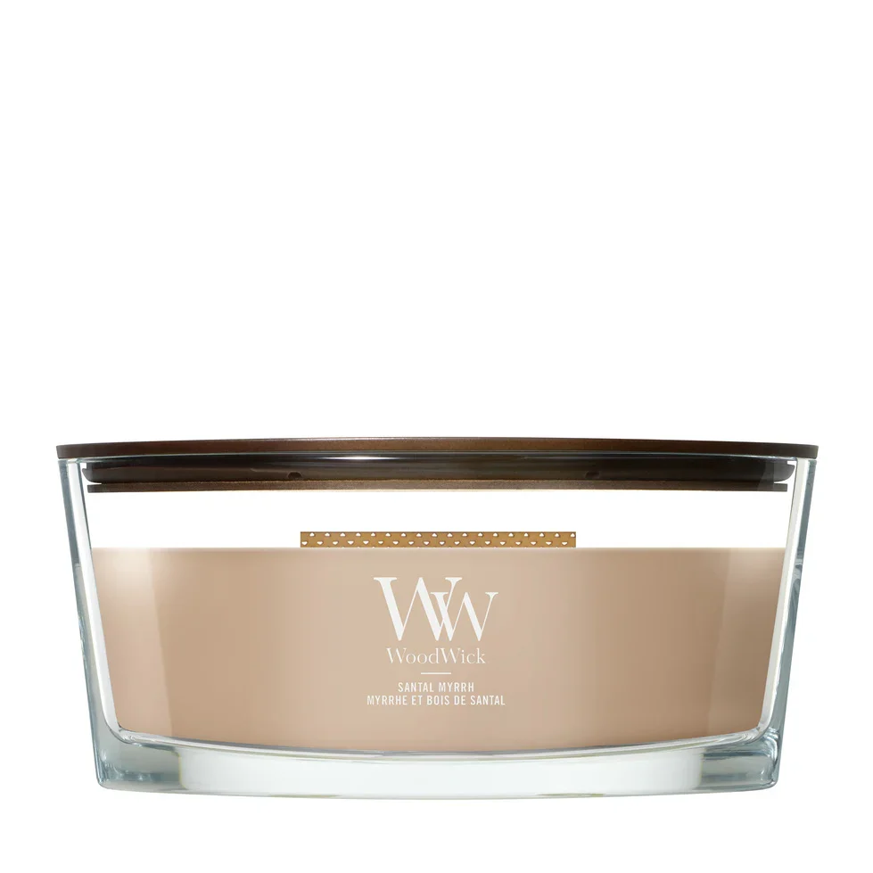 WoodWick - Santal Myrrh - Ellipse Geurkaars