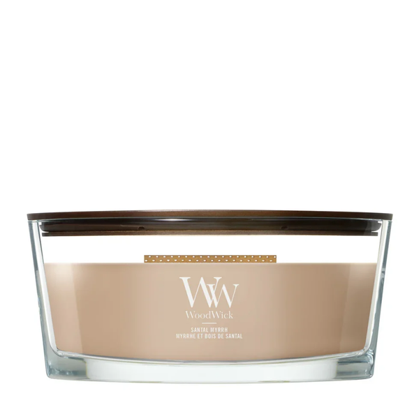 WoodWick - Santal Myrrh - Ellipse Geurkaars
