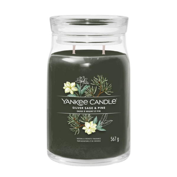 Yankee Candle – Silver Sage & Pine Signature Large Jar