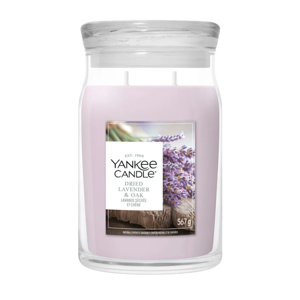 Yankee Candle - Dried Lavender & Oak - Large Jar