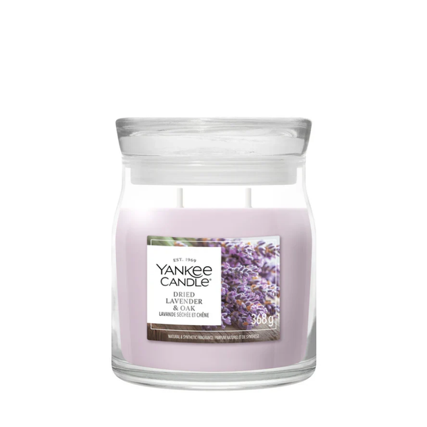 Yankee Candle - Dried Lavender & Oak - Medium Jar