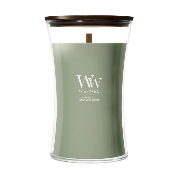 WoodWick - Verdant Fig - Large Geurkaars