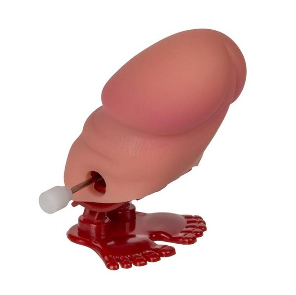 Jumping Wind Up Gag Toy