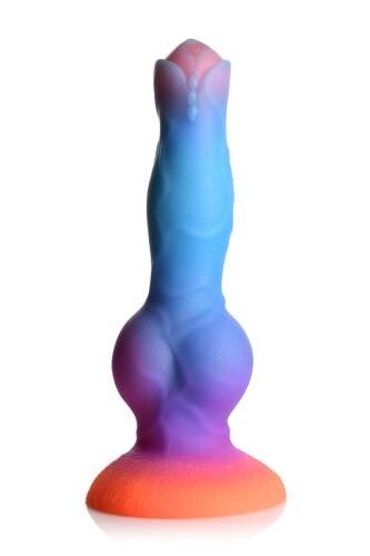 Glow-in-the-dark Siliconen Alien Dildo