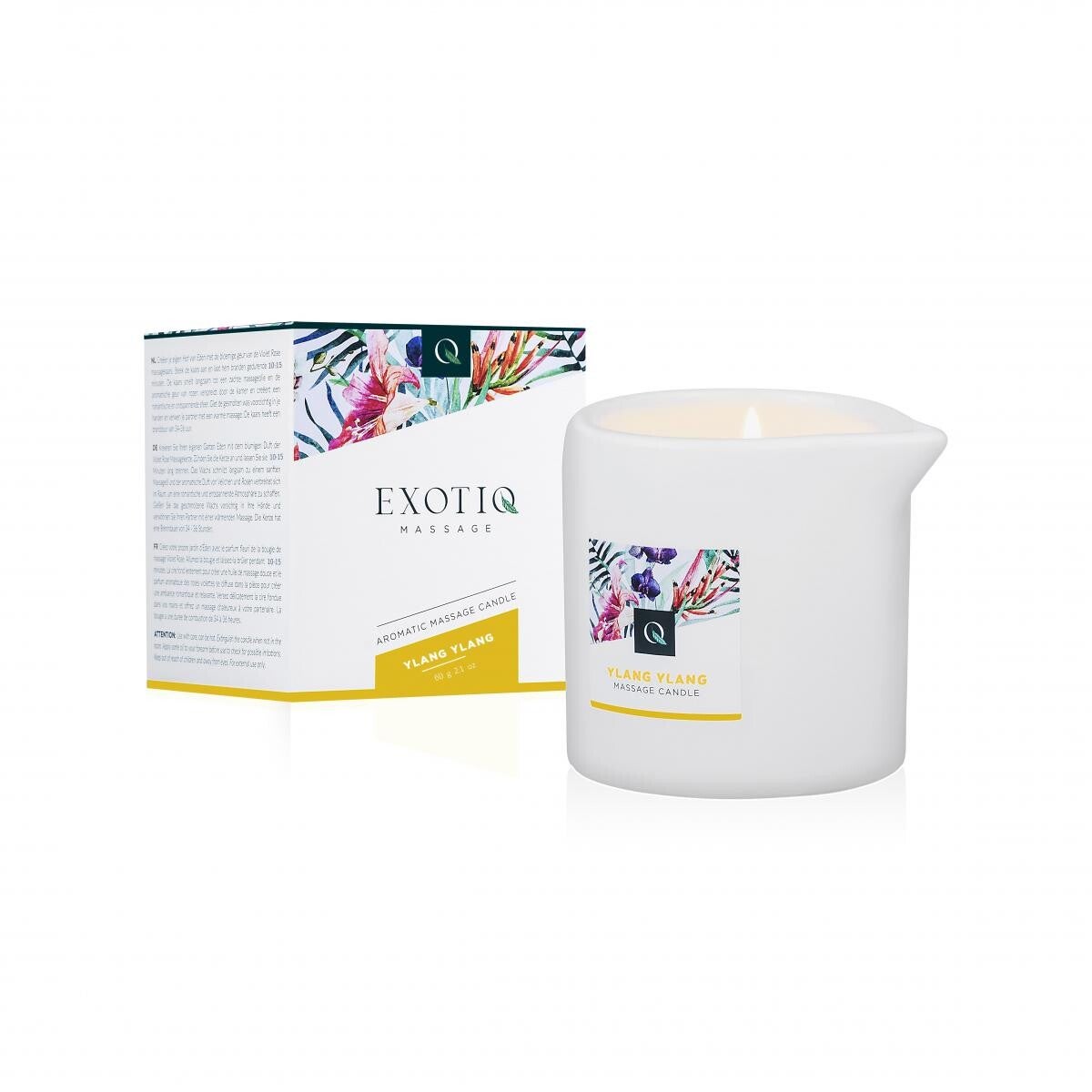 Massagekaars Ylang Ylang - 60g - Exotiq