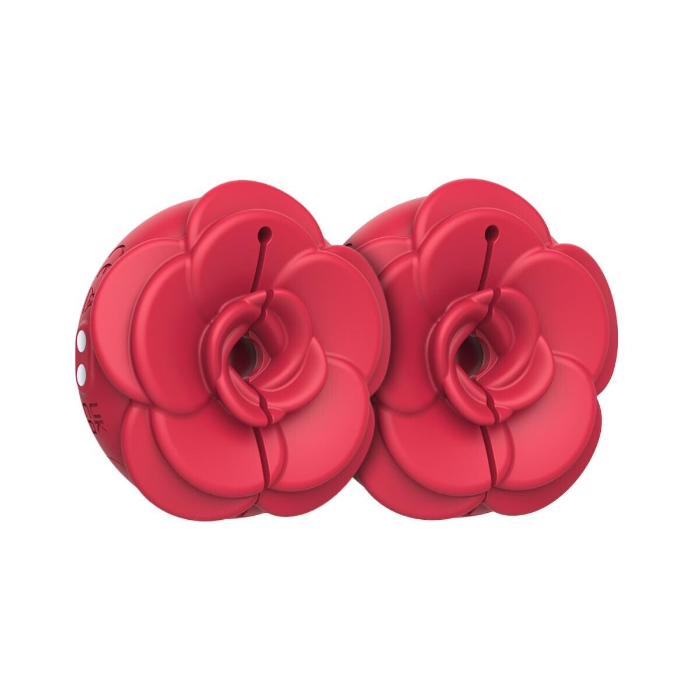 Teazers – Vibrating Nipple Clamps – Rood