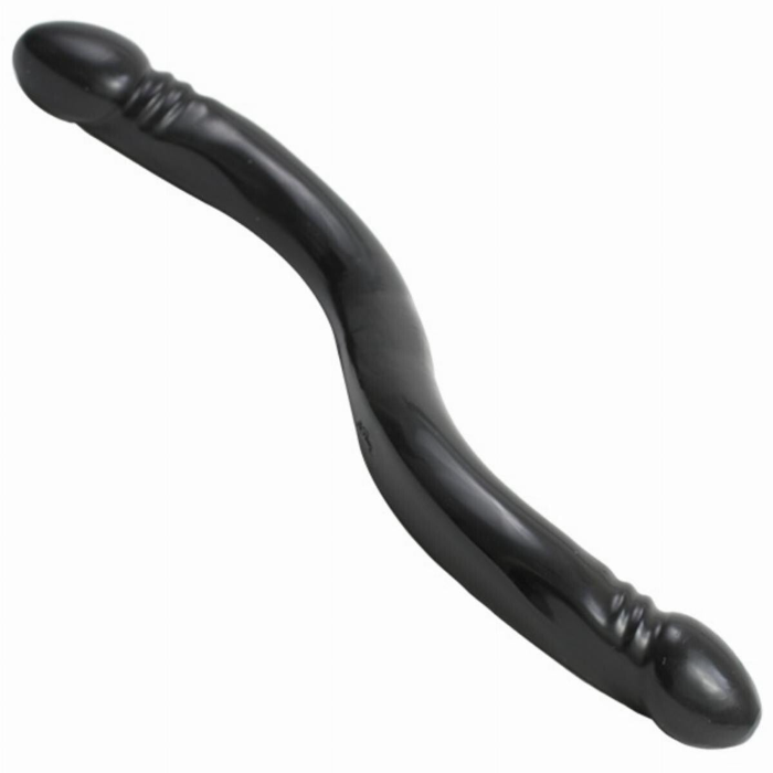 Doc Johnson - Klassieke Dubbele Dildo - Zwart