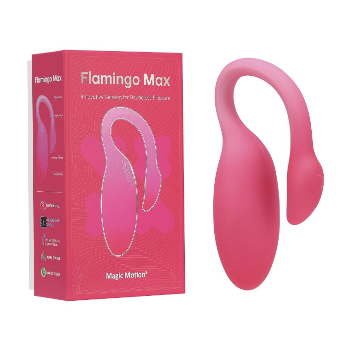Flamingo Max Vibrerend Ei en Kegeltrainer in 1 - Roze - Magic Motion