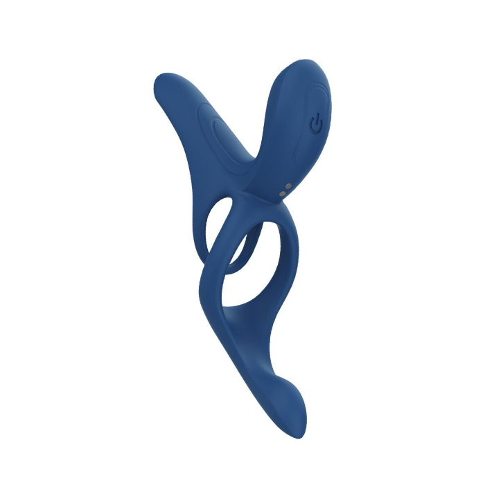 Pleasure Pivot App-gestuurde Vibrator voor Koppels Blauw