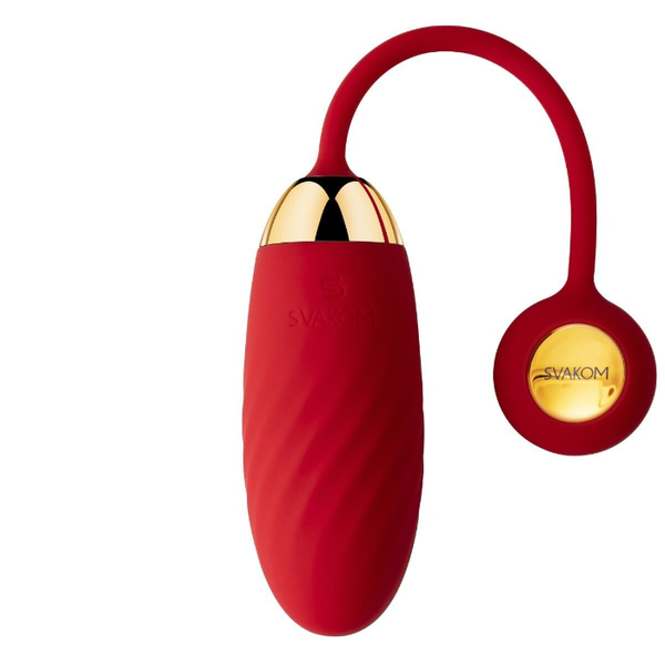 SVAKOM - Ella Neo Vibratie Eitje App Controlled - Red