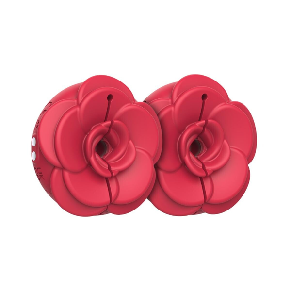 Teazers – Vibrating Nipple Clamps – Rood