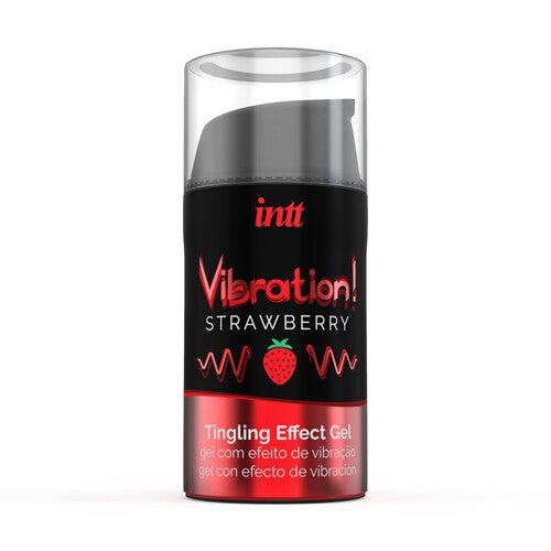Vibration! Strawberry Tintelende Gel - INTT