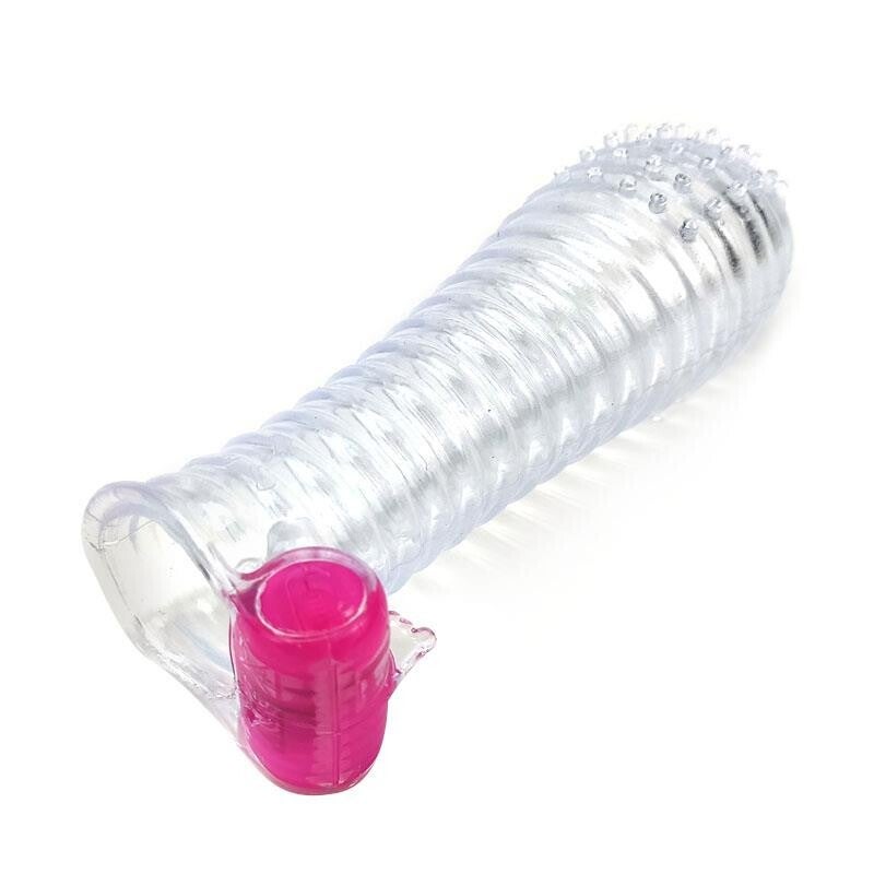 Vibrerende Penis Sleeve Transparant