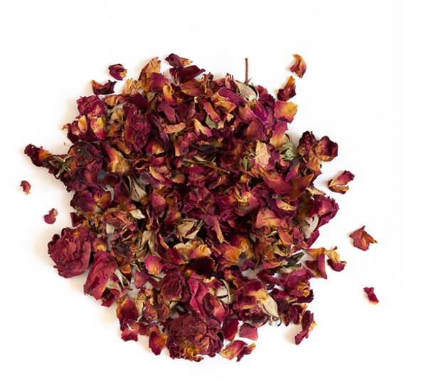 Boutons de rose séchés
