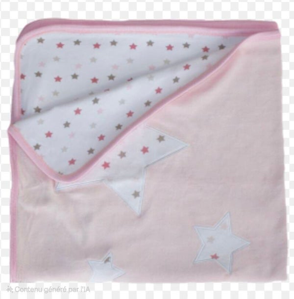 Couverture naissance ETOILE - rose