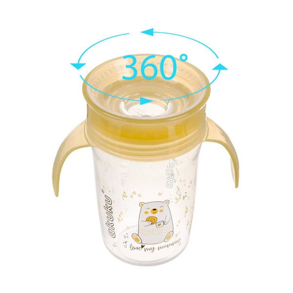 Gobelet 360° jaune