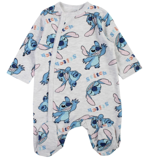 DORT BIEN STITCH COTON GRIS CLAIRE - 3 MOIS à 24 MOIS