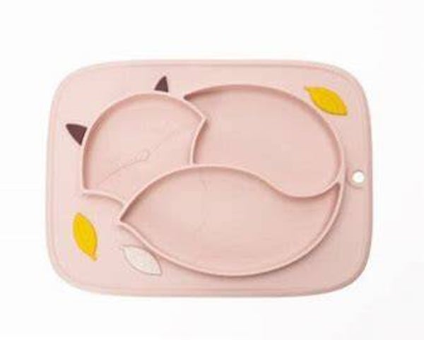 Innogio - Assiette Gio Fox Pour Bébé - Rose
