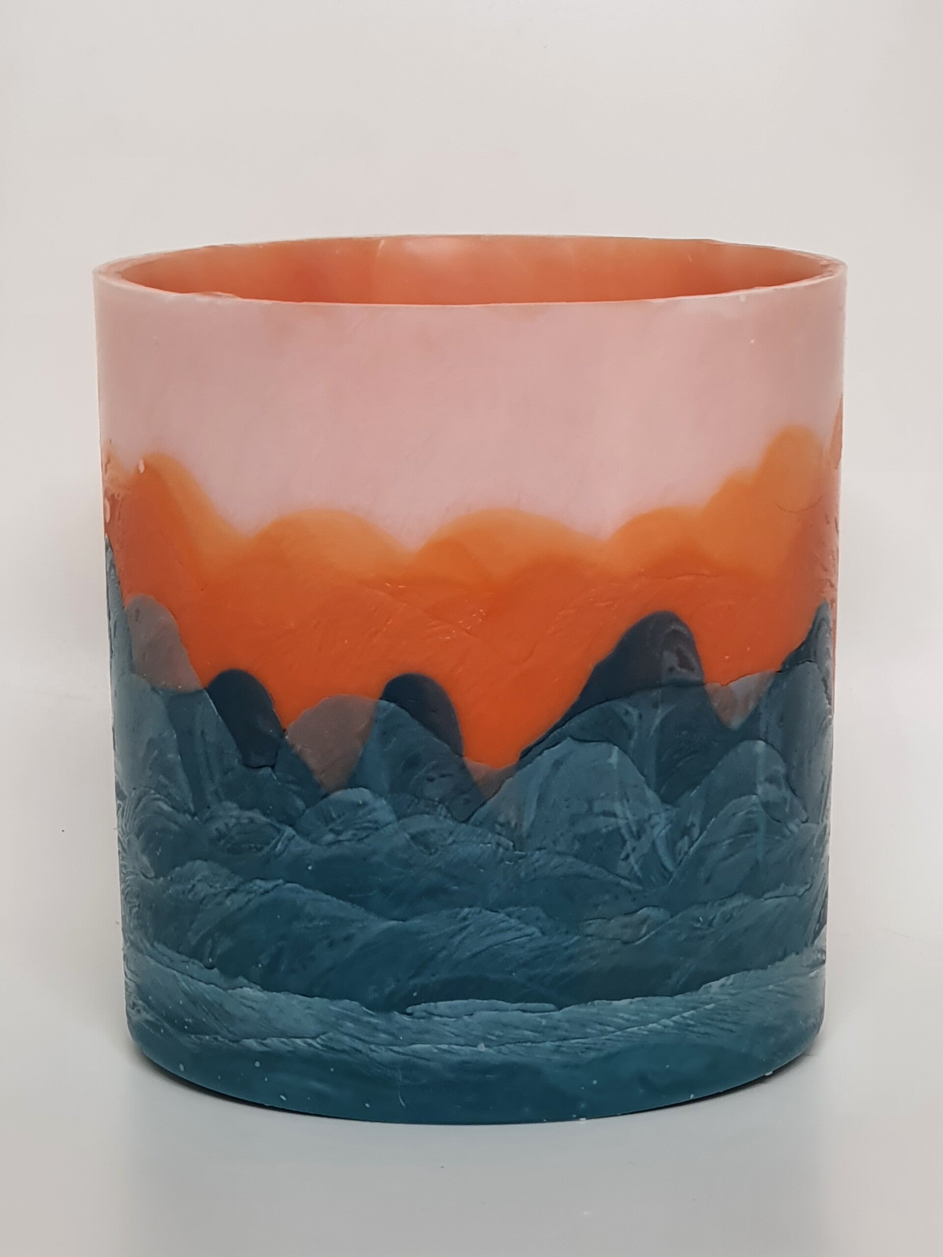 Windlicht Zee met Kleur