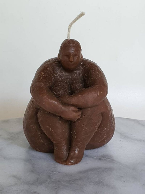 Rubens vrouw zittend