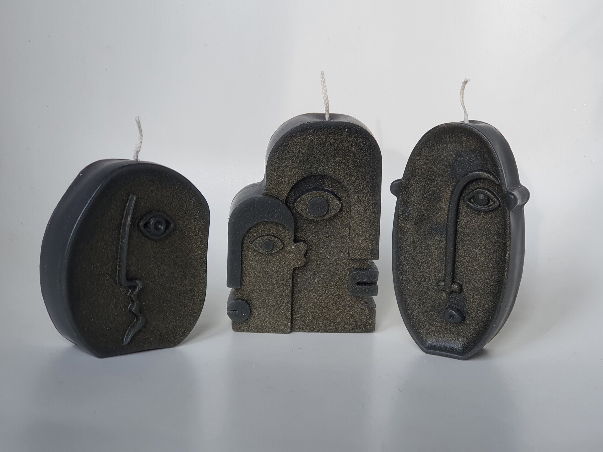 Abstracte Gezichten set