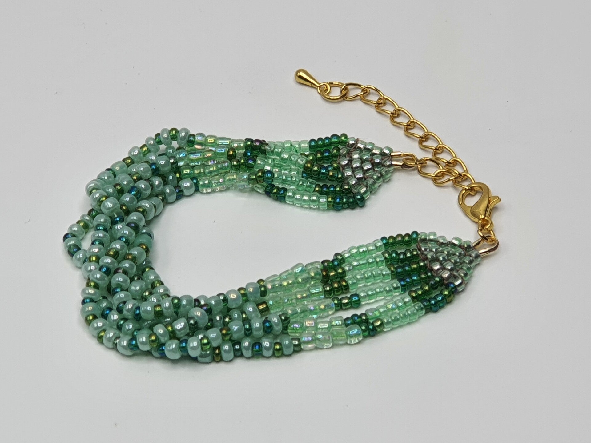 Groen tinten armband