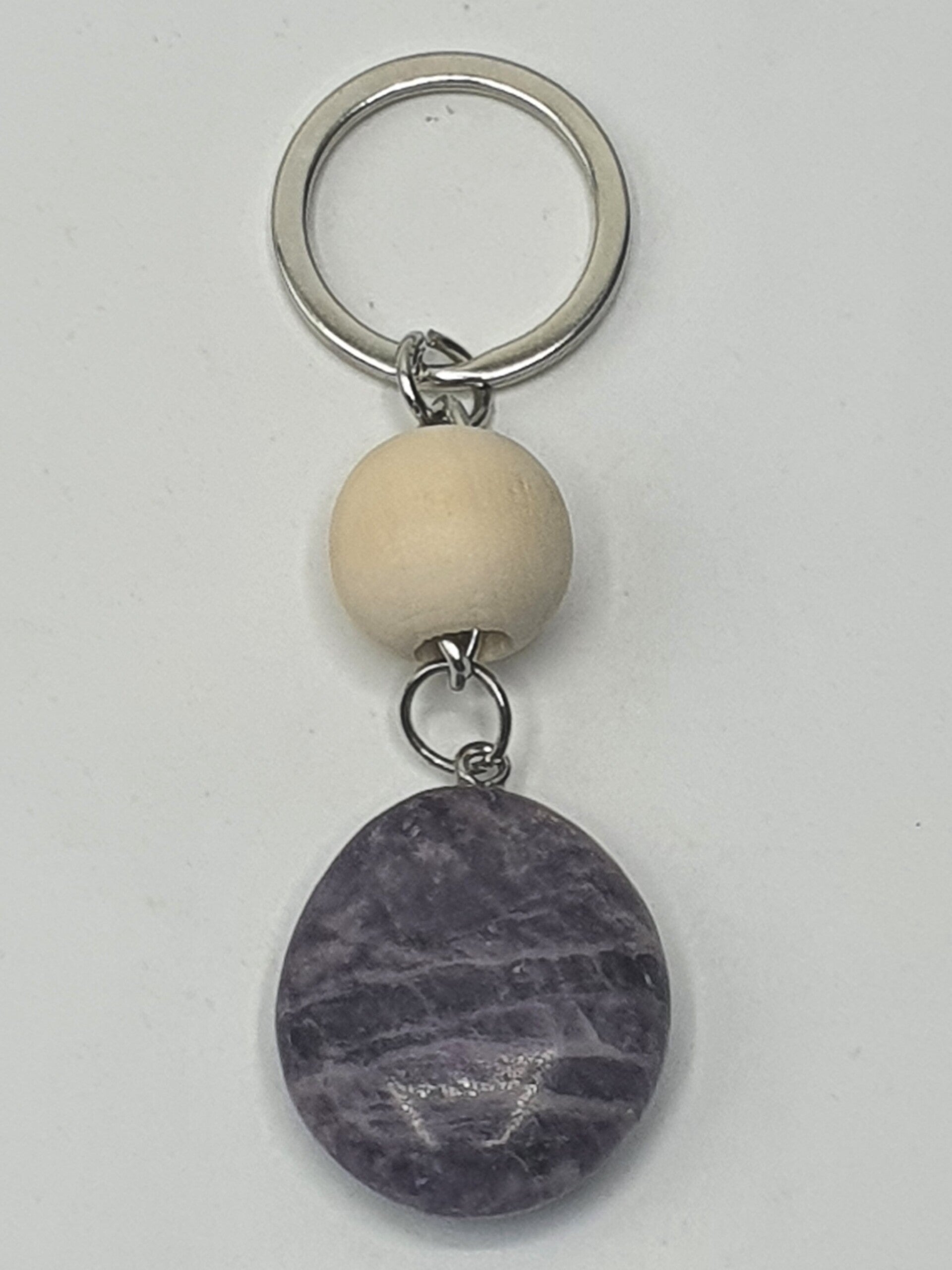 Natuurstenen sleutelhanger