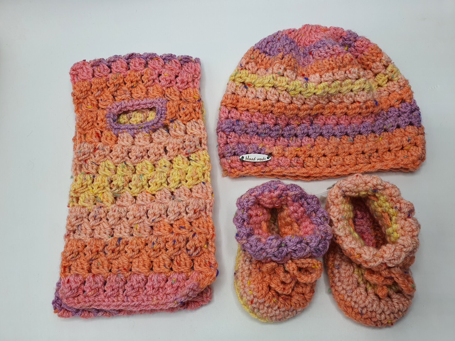 Flora baby set - 3 stuks