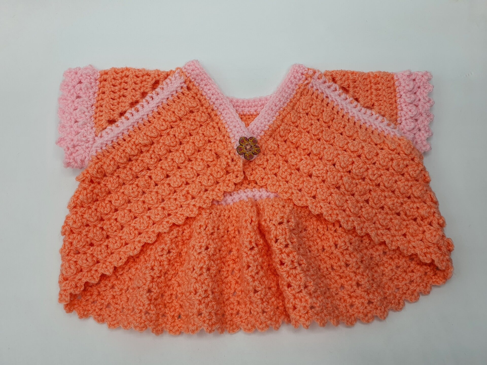 Baby Bolero met vlindermouwen