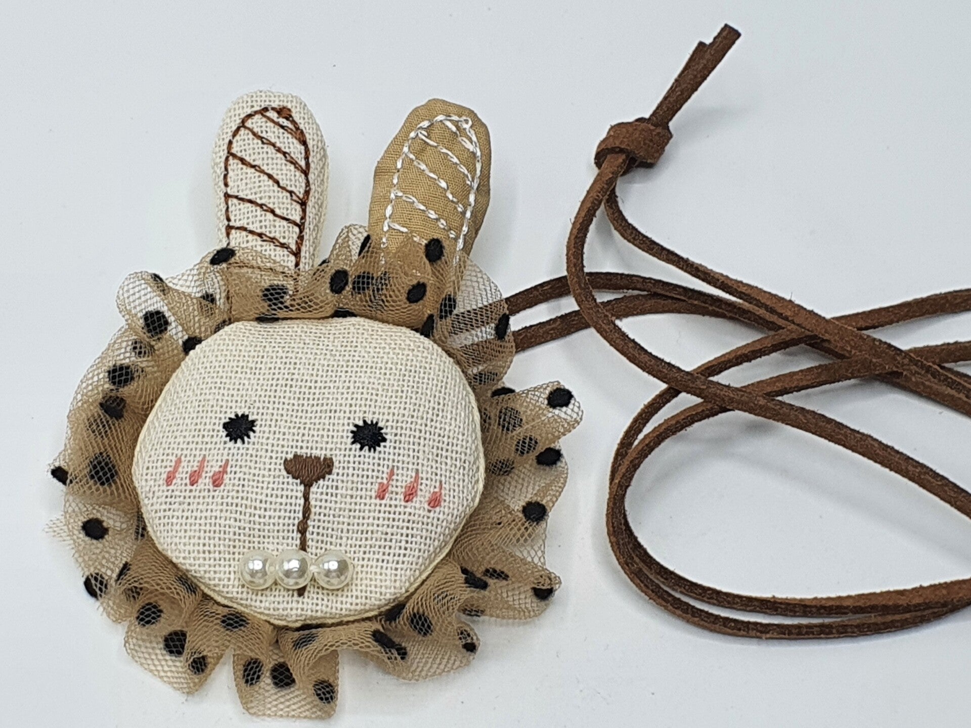 Konijnenkopje ketting