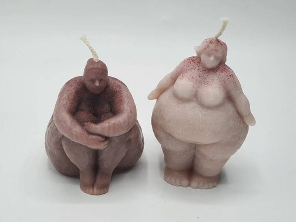 Rubens vrouwen kaarsen set