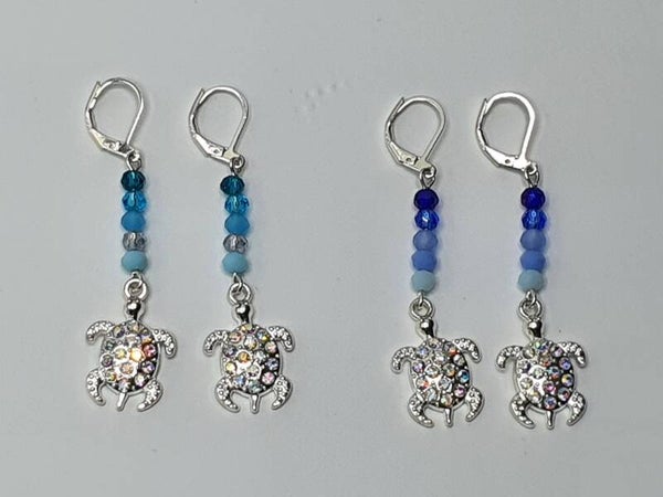 Schildpad oorbellen