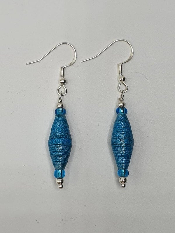 Blue Lagoon oorbellen