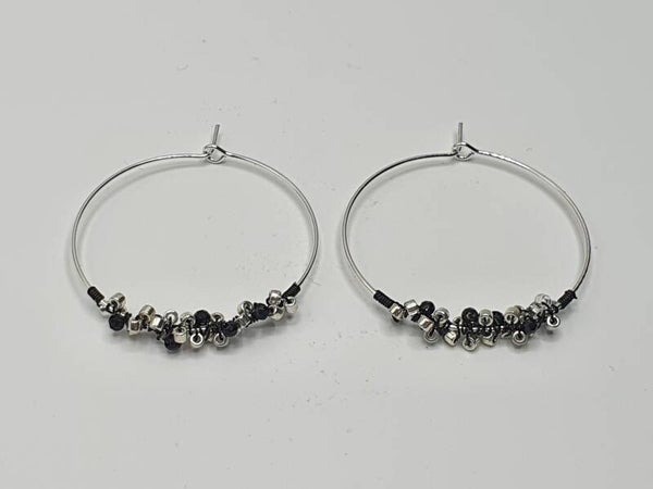 Hoop Maori oorbellen