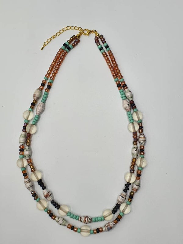 Boho chic collier