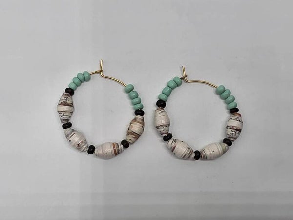 Boho Chic Hoop oorbellen