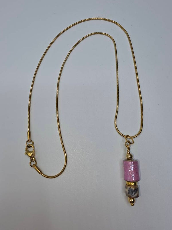 Buisje hanger met ketting