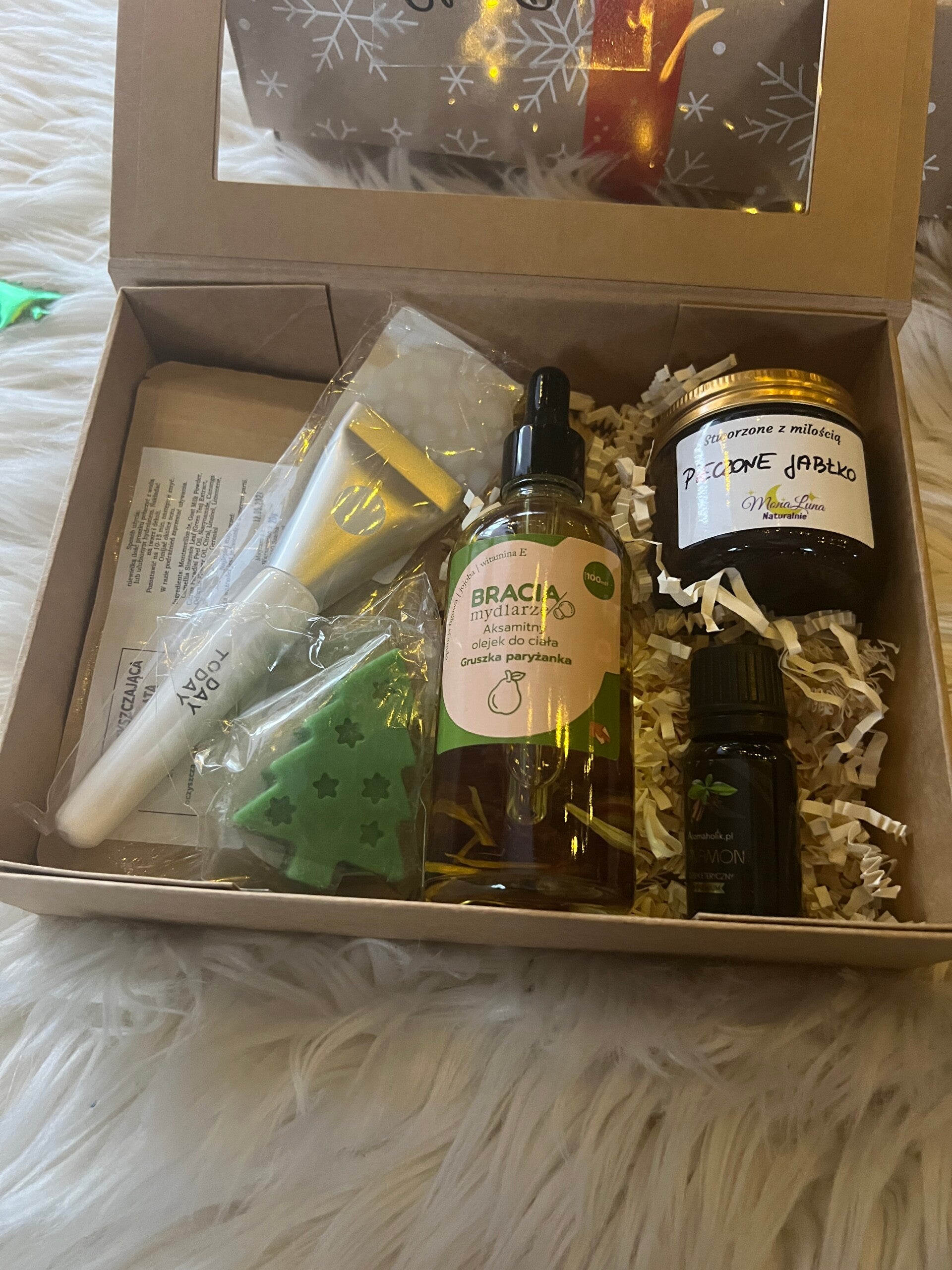 SlowBox gruszka i jabłko z cynamonem