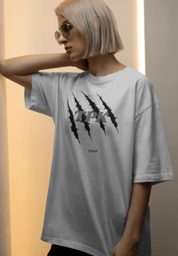 Camiseta tpk variable blanca con personalicacion de fecha