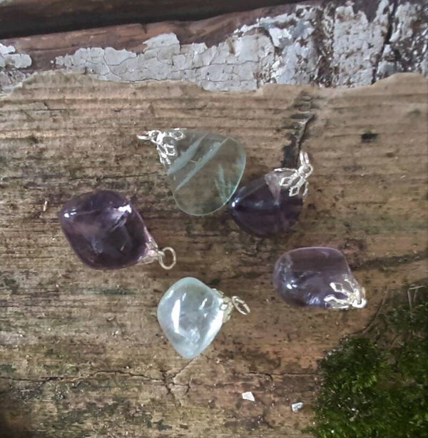 Fluoriet multi colour hangers