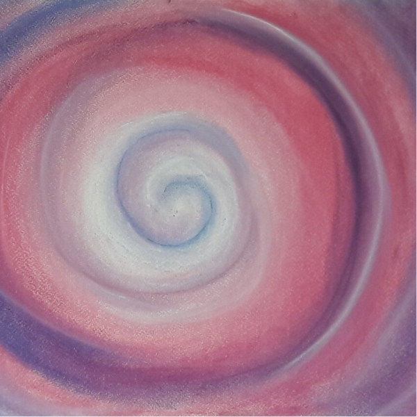 Seelenheilbild aus Kreide